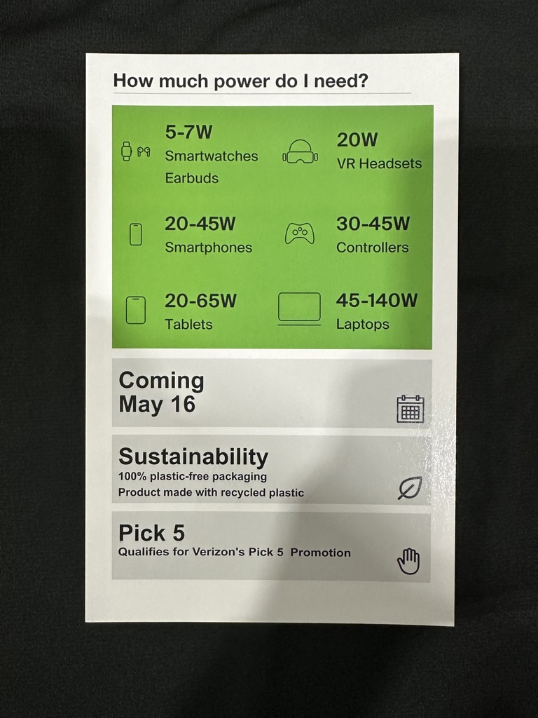 Belkin Product Comparison Flyer