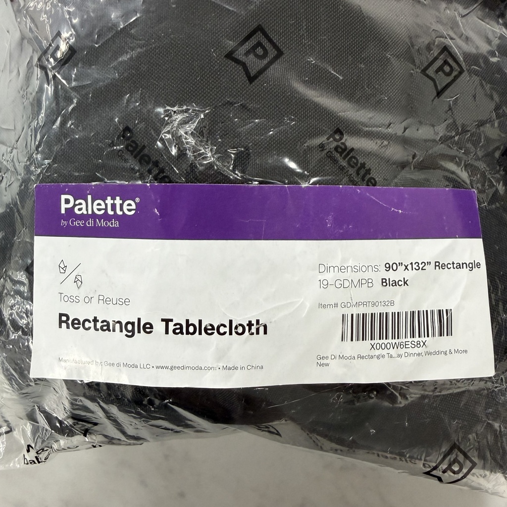 Belkin Palette Black Tablecloth