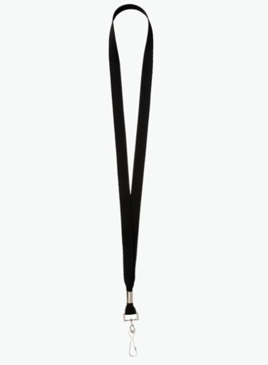 Black Generic Lanyard