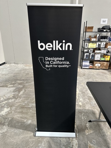 Belkin "Designed in California" Pop-Up Banner