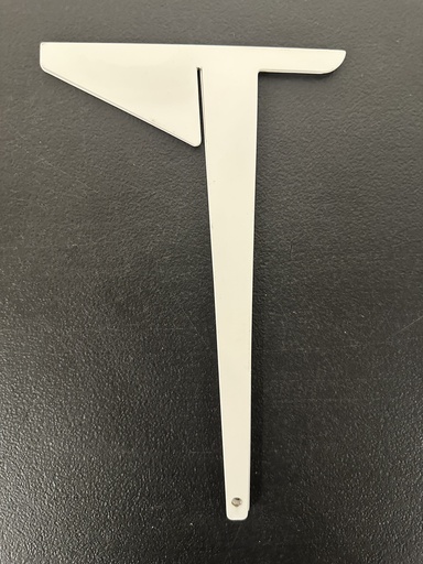 Metal Pegboard Support