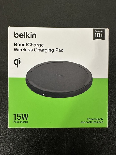 [WIA012-BK-TL] Belkin BoostCharge Wireless Charging Pad